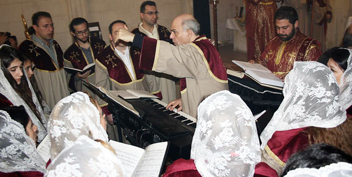 Ermeniler, Hatay'da 'isim günü' ayininde buluştu